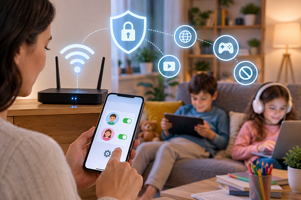 Segurança para crianças: como usar o controle parental do roteador